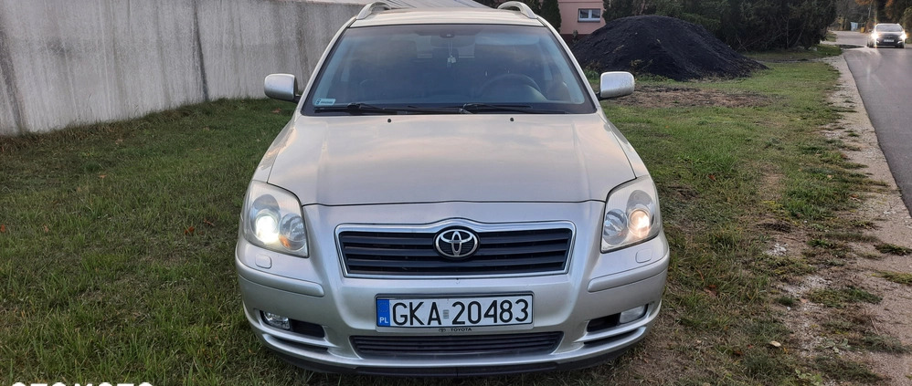 Toyota Avensis cena 13500 przebieg: 276231, rok produkcji 2004 z Pniewy małe 301